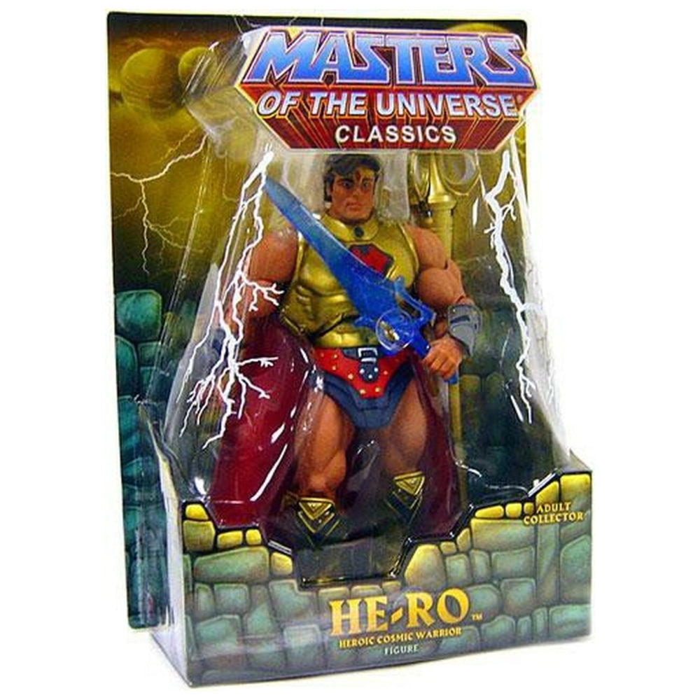 He-ro Figure Masters of The Universe Classics MOTU 2008 Mattel on Card