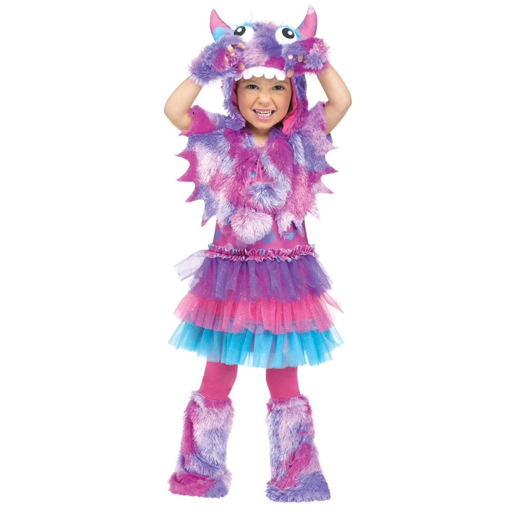 Fun World Polka Dot Monster Toddler Costume, 3T-4T