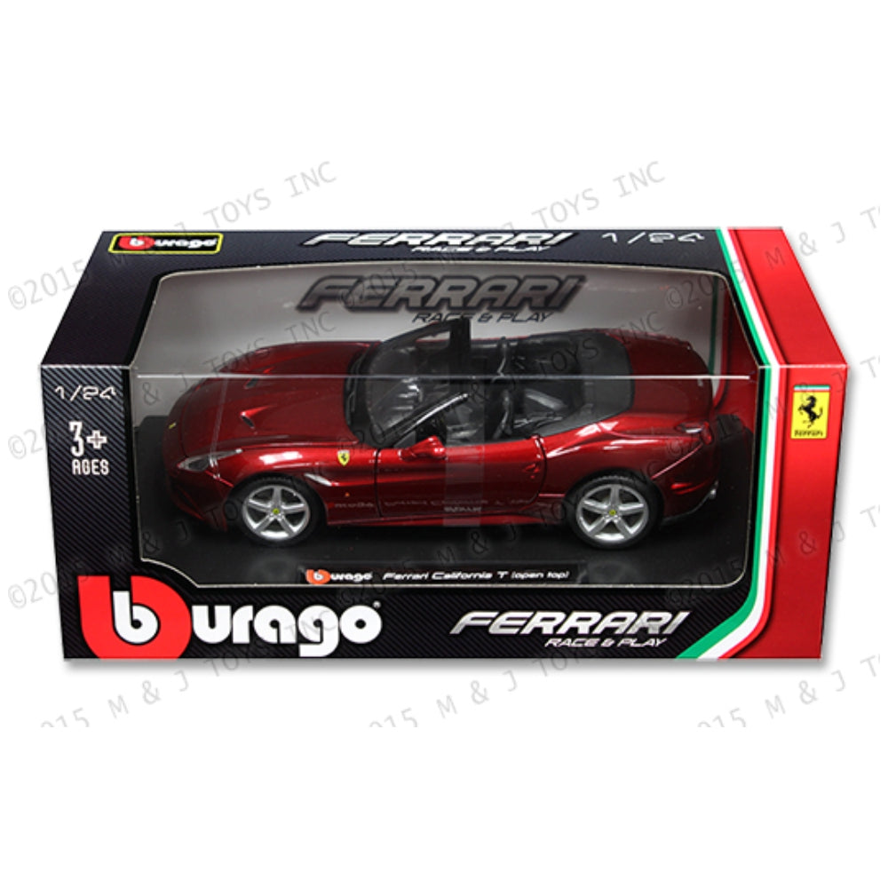 Bburago 1:24 Ferrari Race & Play – Ferrari California T (open top) (red)