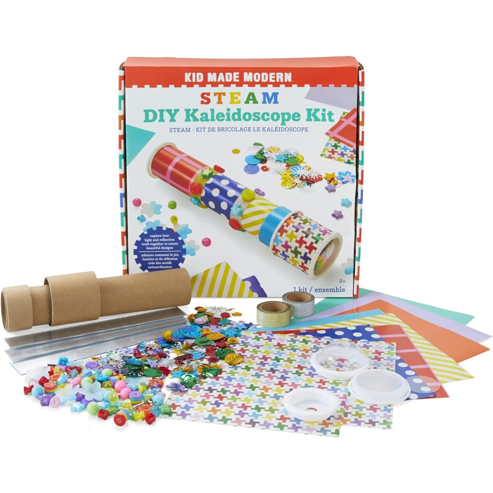 Kid Made Modern STEM Toys for 5 Year Olds STEAM DIY Kaleidoscope Kit
