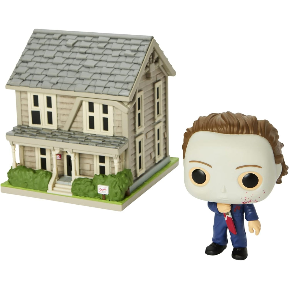 Funko Spirit Halloween Michael Myers with House POP! Town Figure