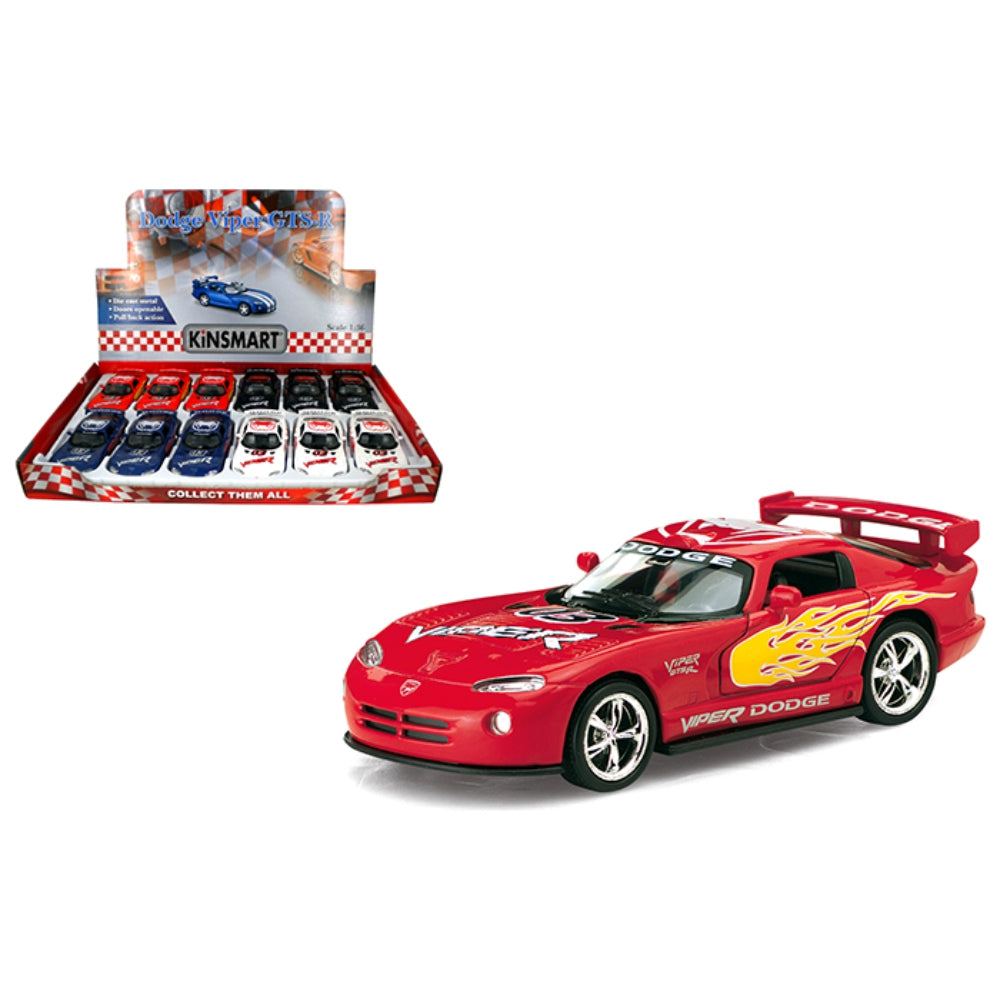 Kinsmart 1:36 Dodge Viper GTSR Racing Version 4.7″