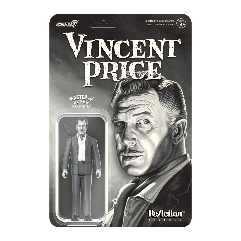 Vincent Price ReAction Figure Vincent Price (Grayscale)