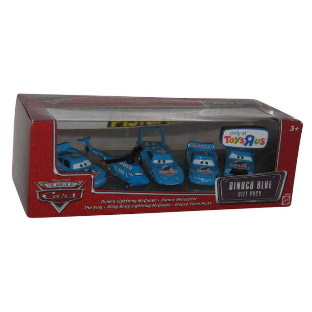 Disney Cars Movie Dinoco Blue Toy 5-Car Toys R Us Exclusive Gift Pack Set