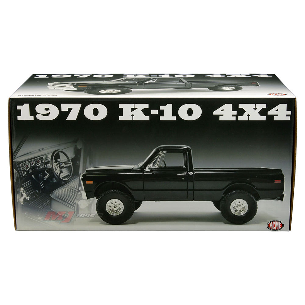 ACME 1:18 1970 Chevrolet K-10 4×4 (Black)