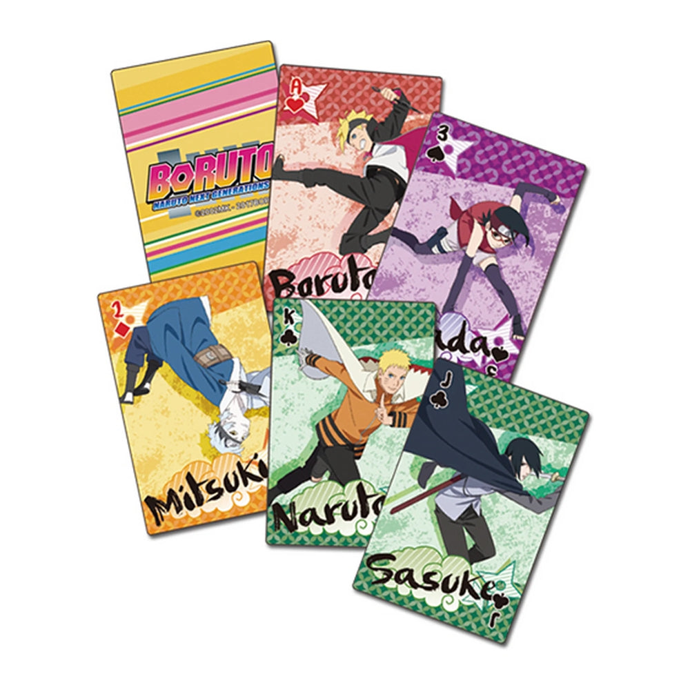 Boruto Uzumaki: Naruto Next Generation - Big Group Playing Cards