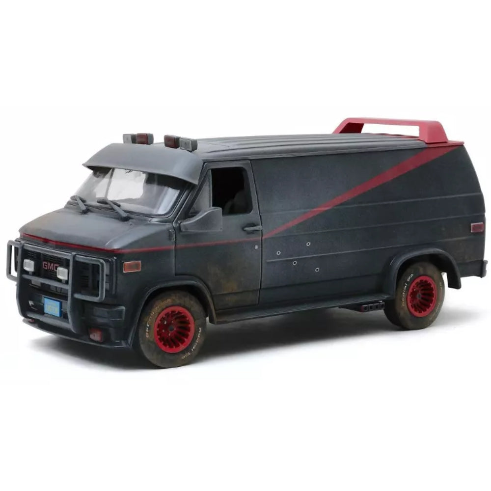 Greenlight - Hollywood The A-Team™ GMC® Vandura Weathered Version with Bullet Holes