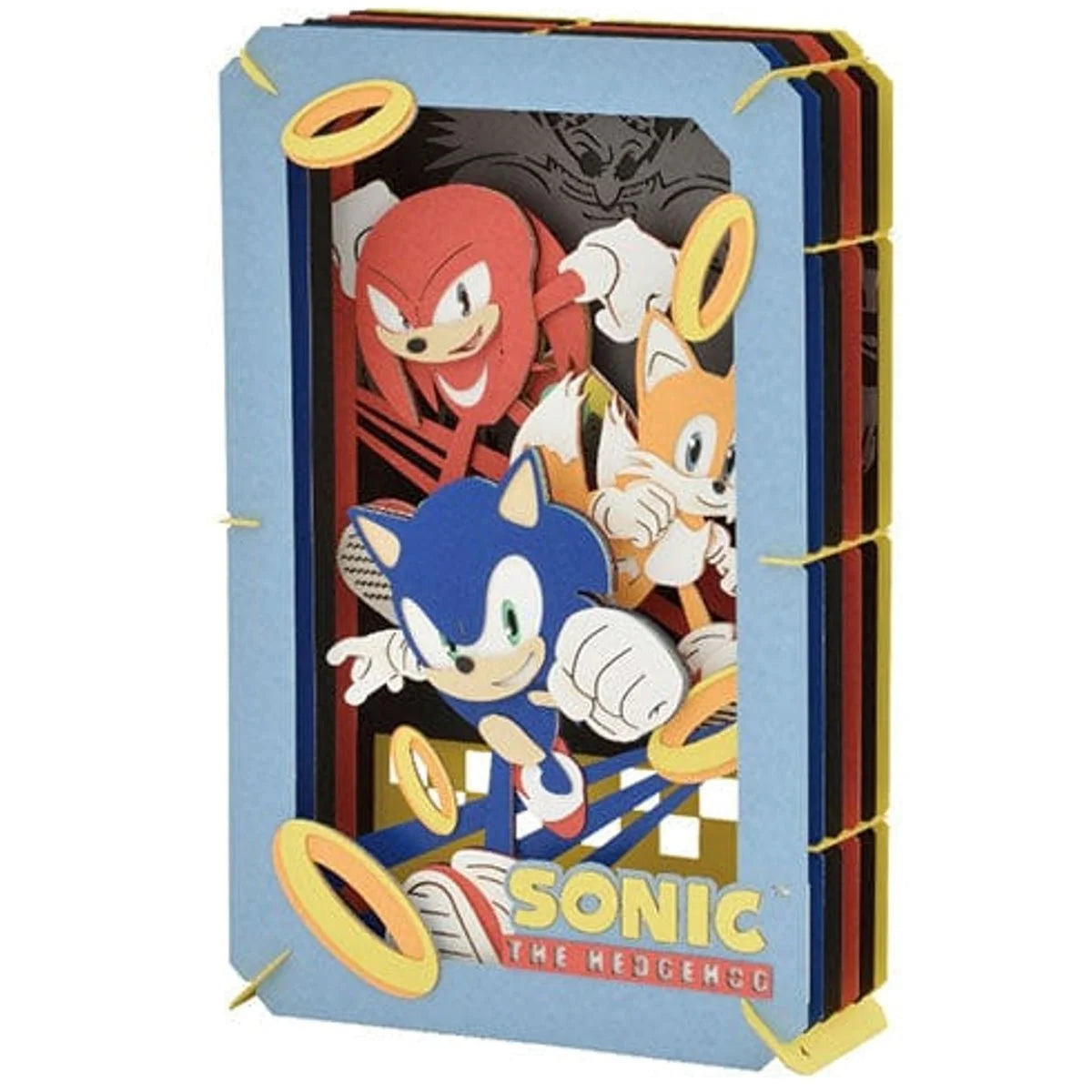 Sonic the Hedgehog Paper Theater Kit – 3D DIY Diorama Craft