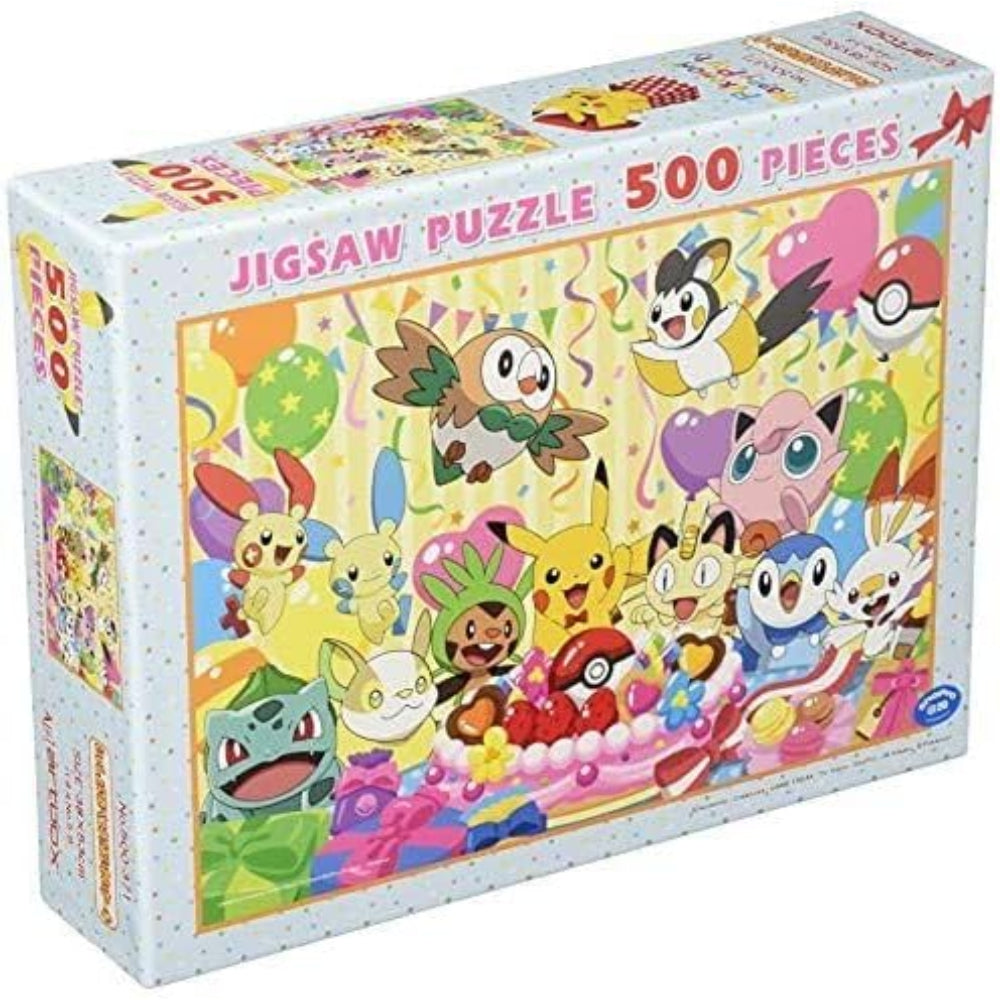 Pokemon Lets Eat Together Celebration Cake 500Pc Puzzle