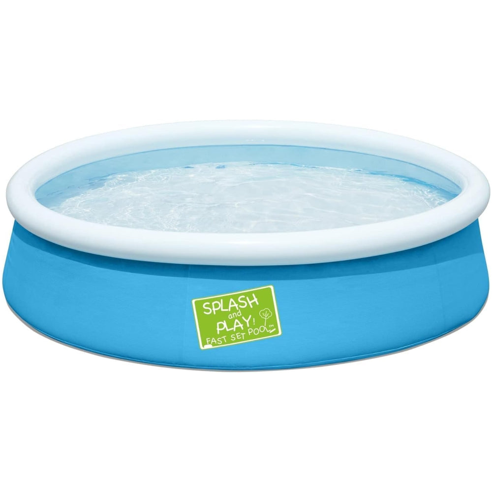 Bestway â€œMy First Fast Setâ€ 5â€² Round Above-Ground Kids Pool â€“ Easy Setup Backyard Swim Pool (Assorted Colors)