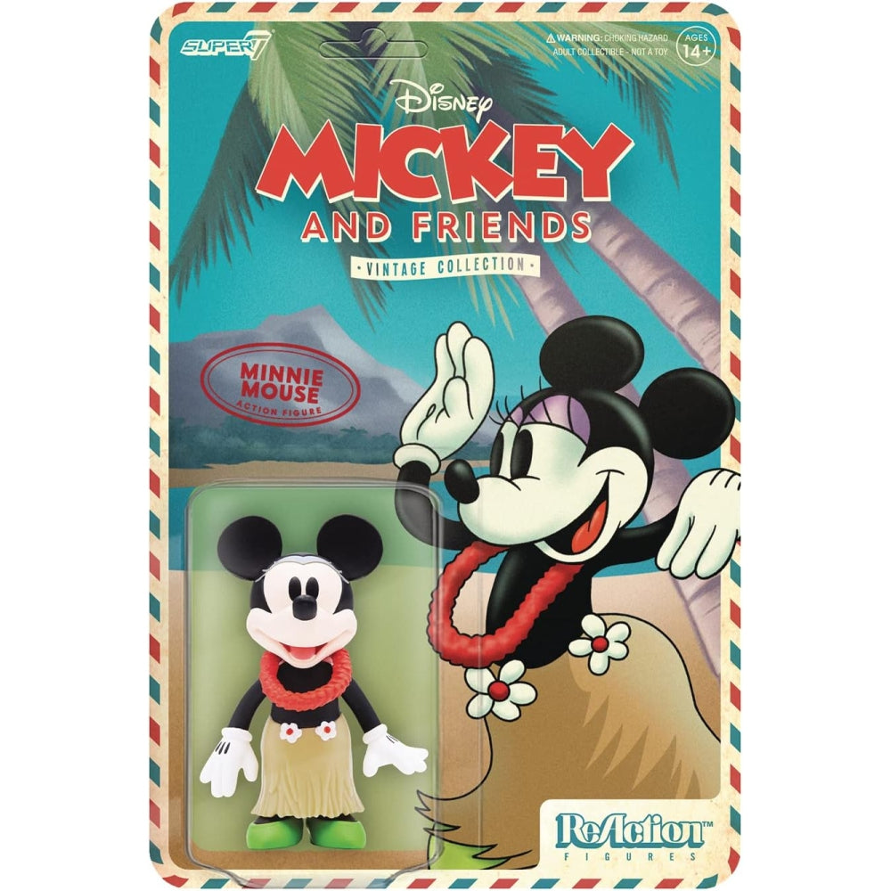 Disney Mickey and Friends Minnie Mouse (Hawaiian Holiday) - 3.75" Disney Action Figure