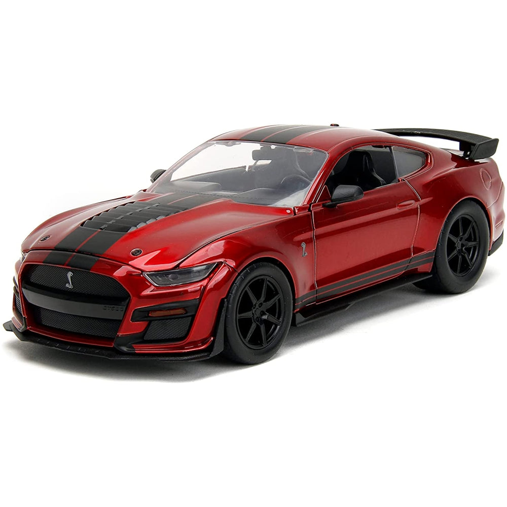 Big Time Muscle 1:24 2020 Ford Mustang Shelby GT 500 Die-cast Car Candy Red