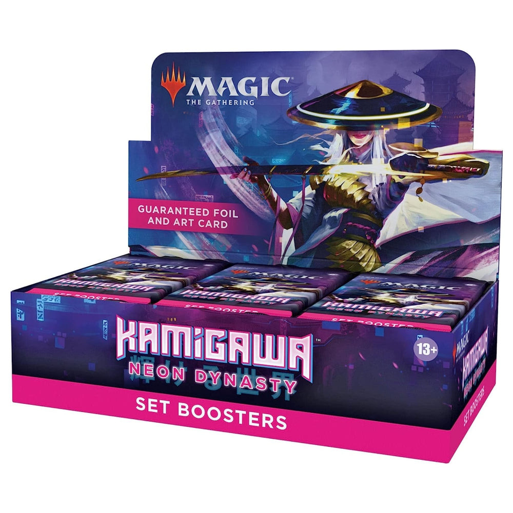 Magic The Gathering Kamigawa: Neon Dynasty Set Booster Box | 30 Packs (360 Magic Cards)