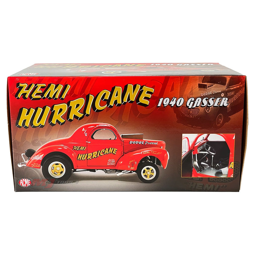 ACME 1:18 1940 Gasser – Hemi Hurricane (Red)