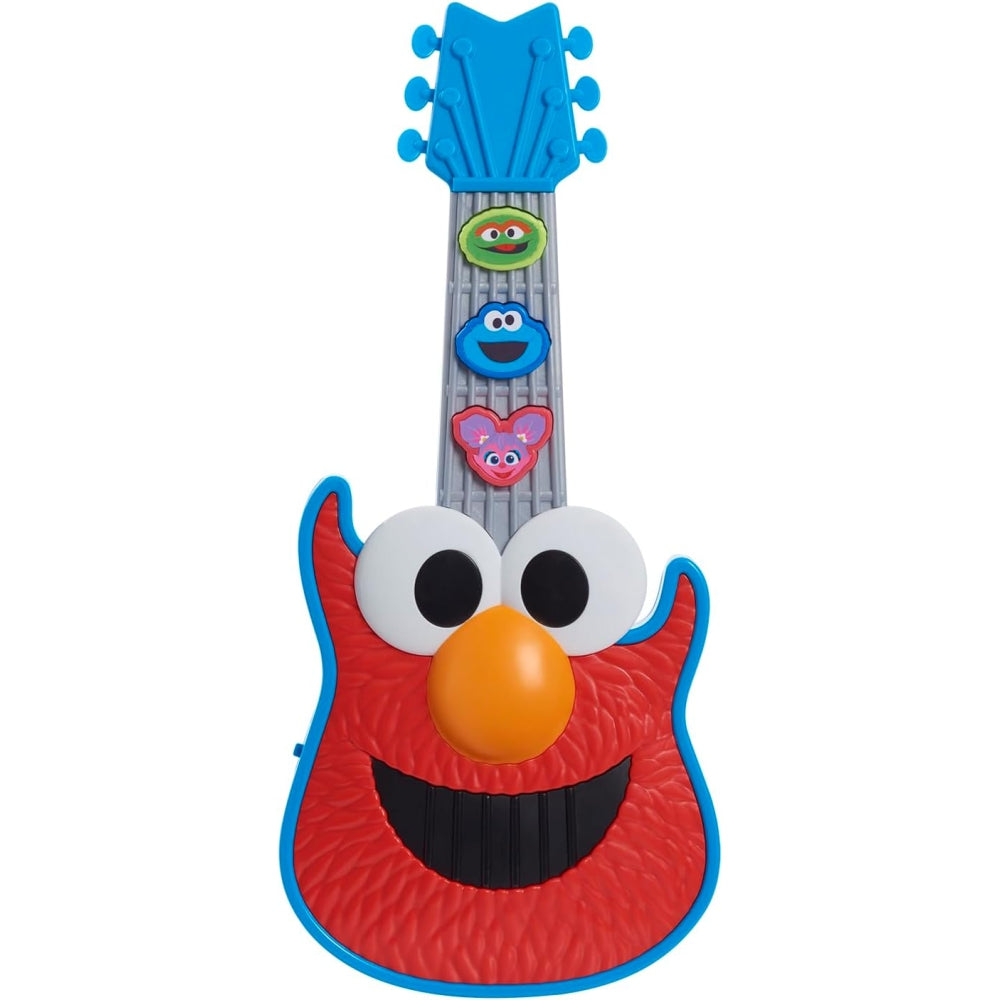 Sesame Street Rock with Elmo Guitar – Lights & Sounds Musical Pretend Play Toy for Kids (Ages 2+)