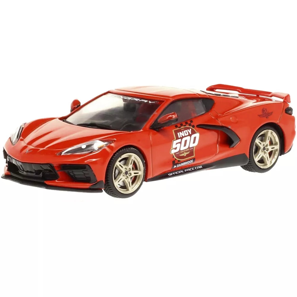 Greenlight 2020 Chevrolet Corvette C8 Stingray "104th Running of the Indy 500 Official Pace Car" 1/43 Diecast Model Car