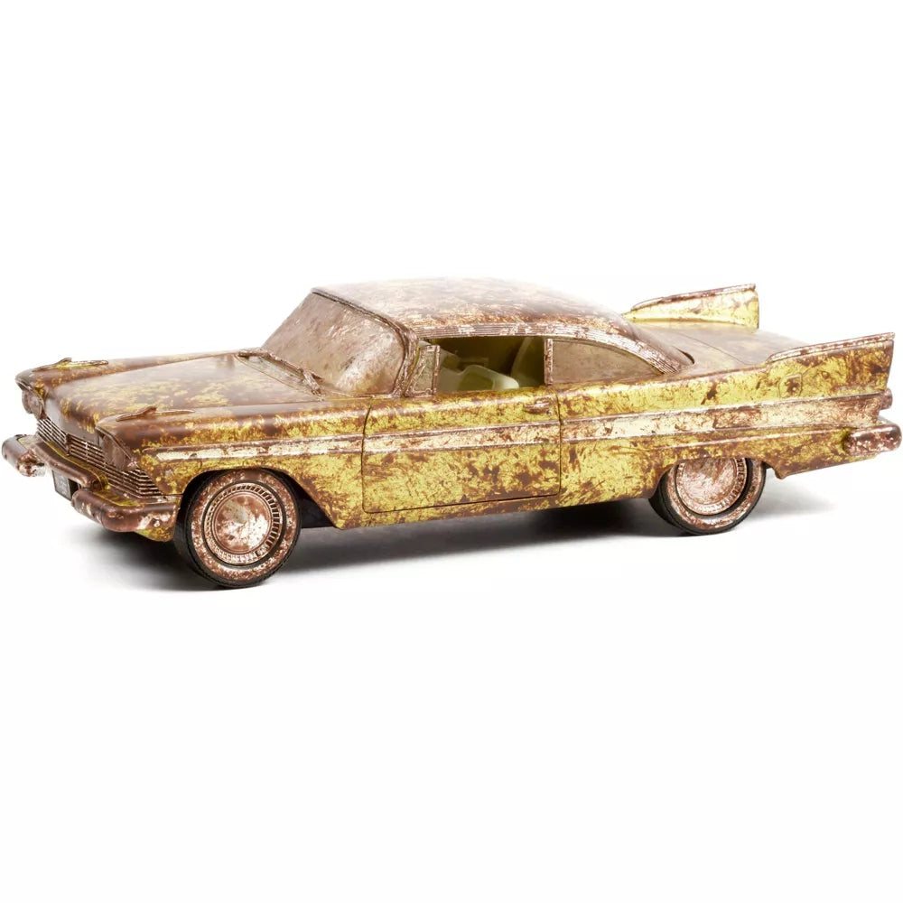 Greenlight 1957 Plymouth Belvedere (Unearthed) Gold Tulsa (Oklahoma) &quot;Tulsarama&quot; Underground Vault (2007) 1/24 Diecast Model Car
