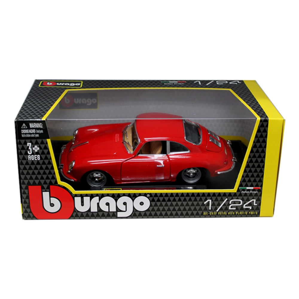 Burago 1:24 1961 Porsche 356B Coupe – Plus