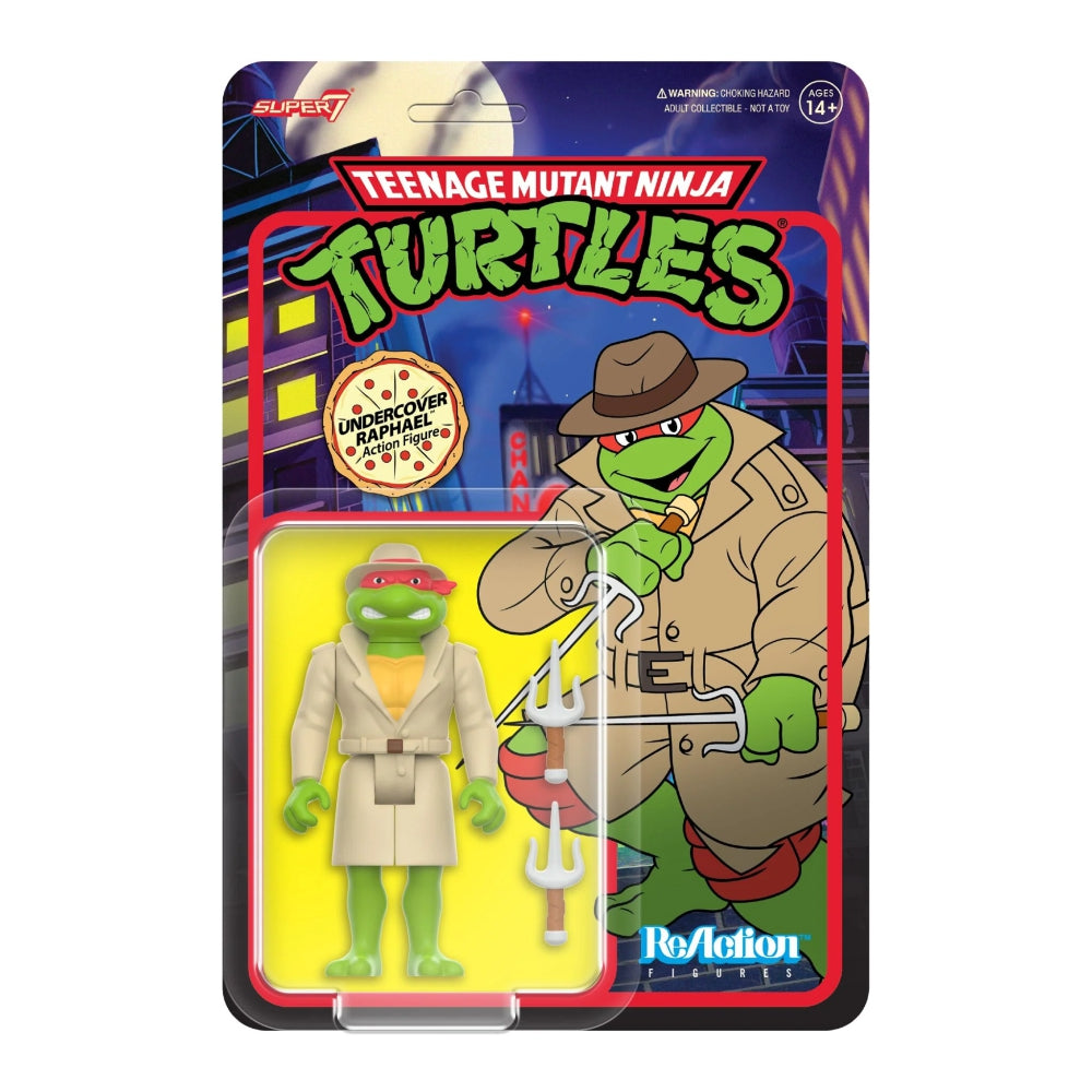 Teenage Mutant Ninja Turtles ReAction Figures Wave 8 Undercover Raphael (Cartoon)