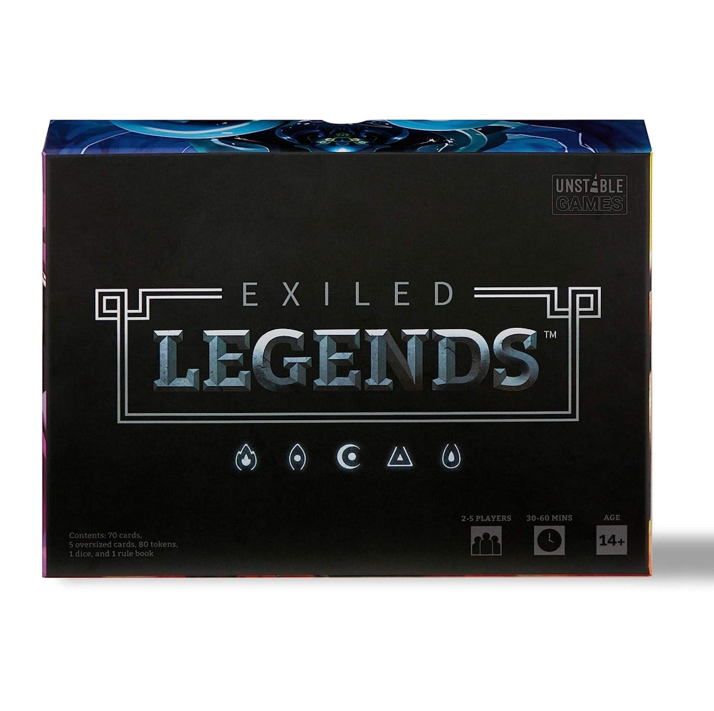Exiled Legends Base Game - from The Creators of Unstable Unicorns