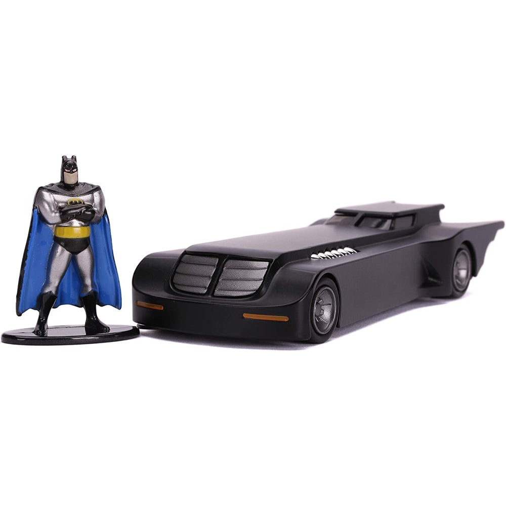 Jada Toys DC Comics Batman: The Animated Series &amp; Batmobile 1:32 Die - Cast Vehicle with Figure