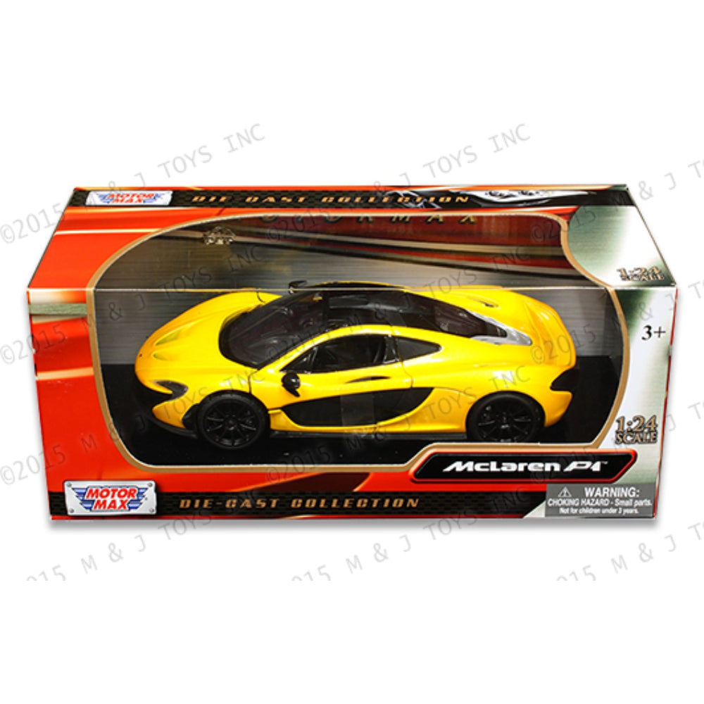 Motormax 1:24 McLaren P1 (Yellow)