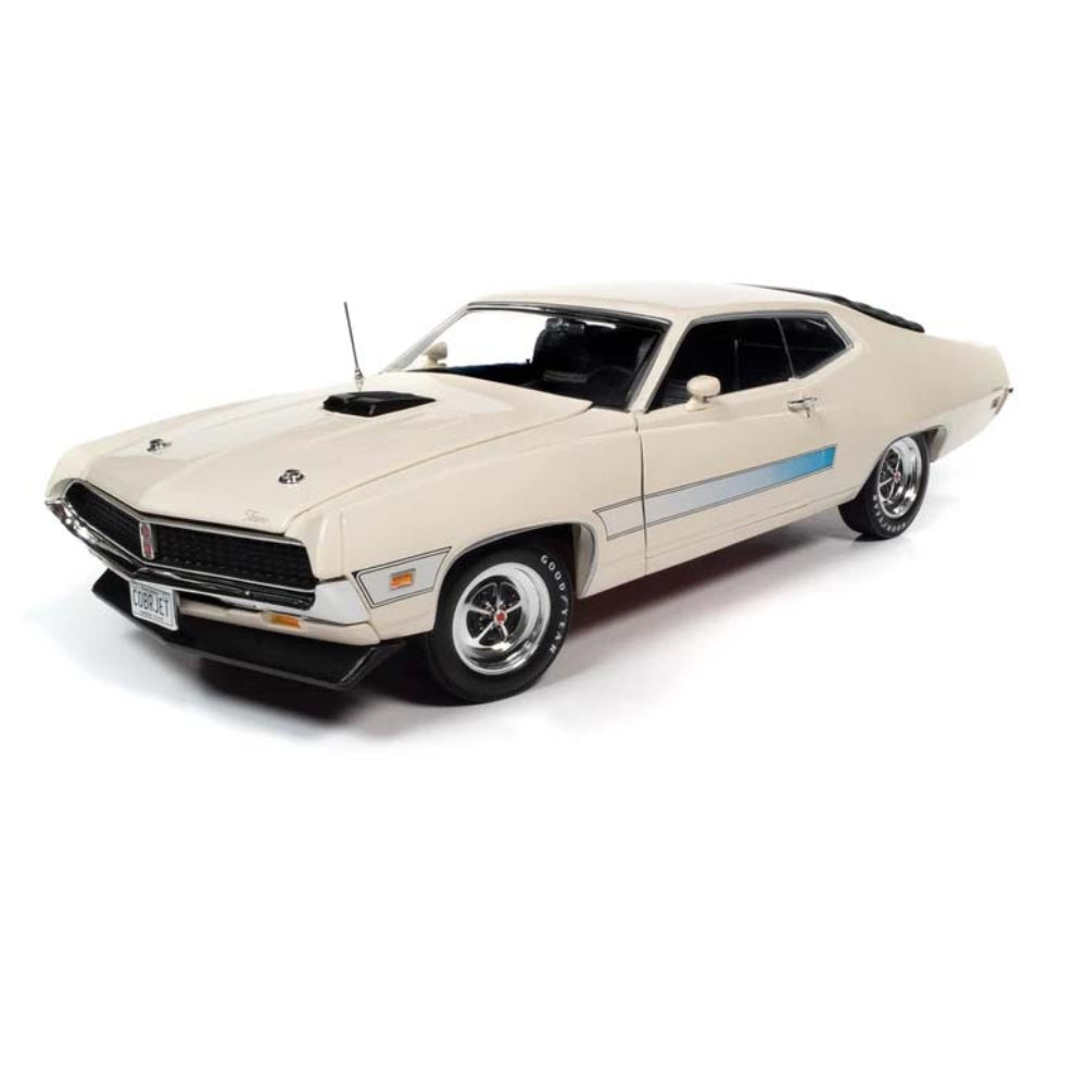 Auto World 1:18 1971 Ford Torino GT (White) – American Muscle 30th Anniversary
