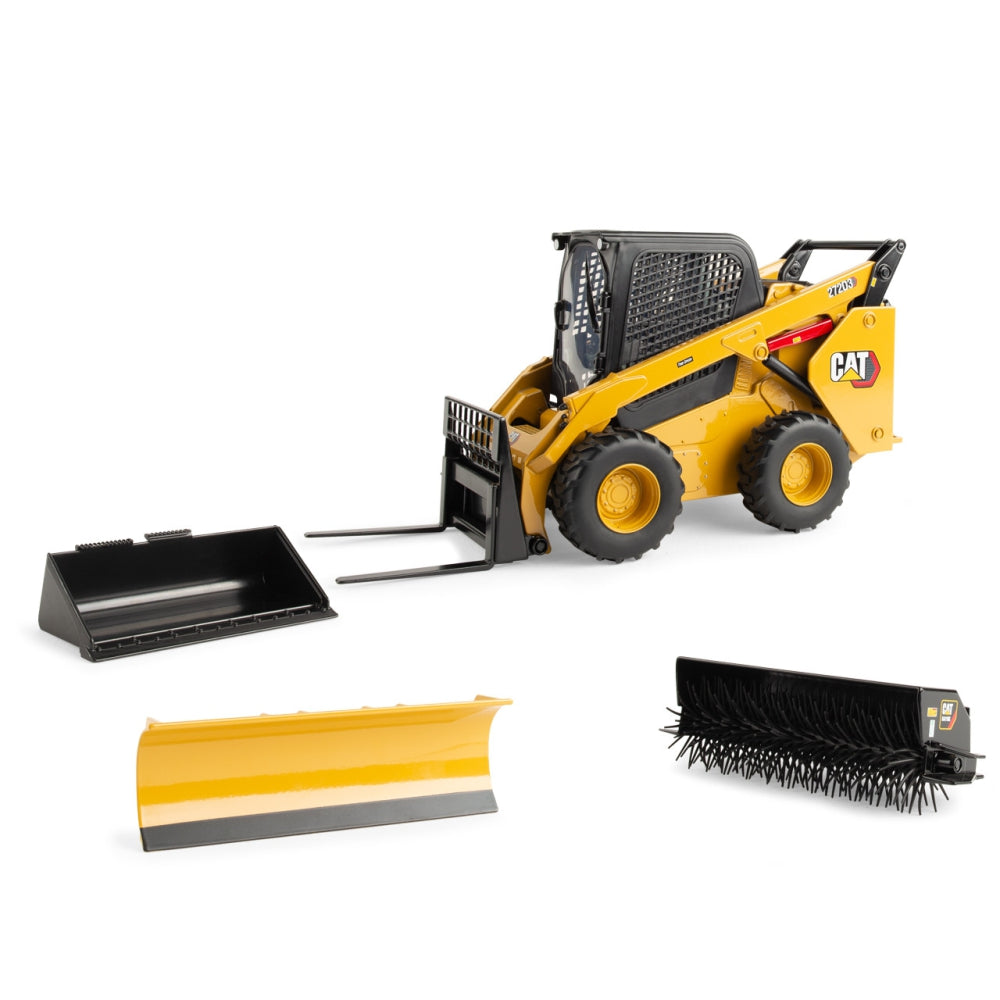 Caterpillar 1:16 Scale CAT 272D3 Skid Steer Loader with Accessories