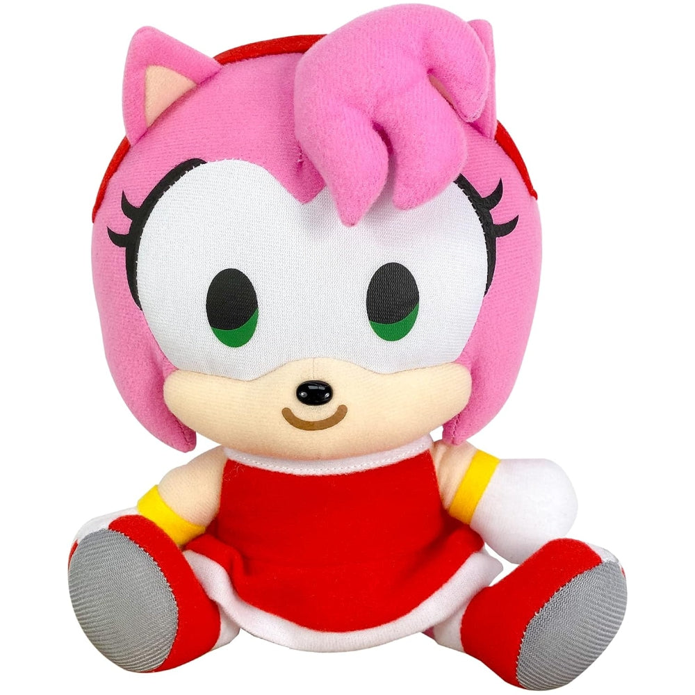 Great Eastern Entertainment Sonic The Hedgehog- Sd Amy Sitting Plush 7&quot; H