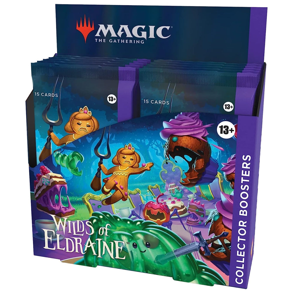 Magic The Gathering Wilds of Eldraine Collector Booster Box - 12 Packs (180 Magic Cards)
