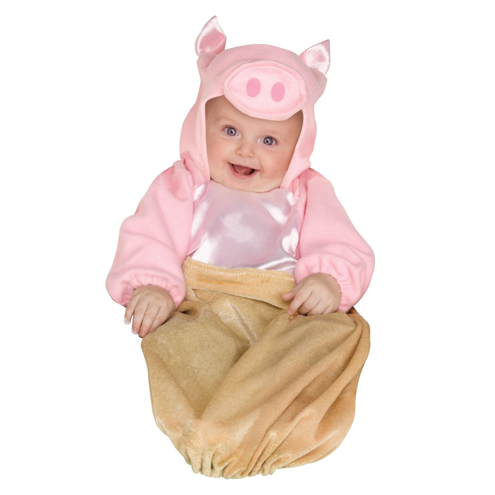 Fun World Infant Pig In A Blanket Costume, (Upto 9 Months)