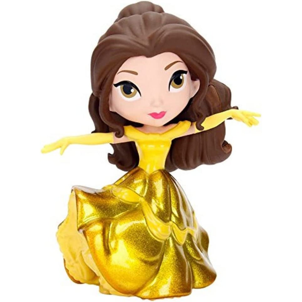 Metals Disney Princess Belle Gold Gown Collectible Toy Figure