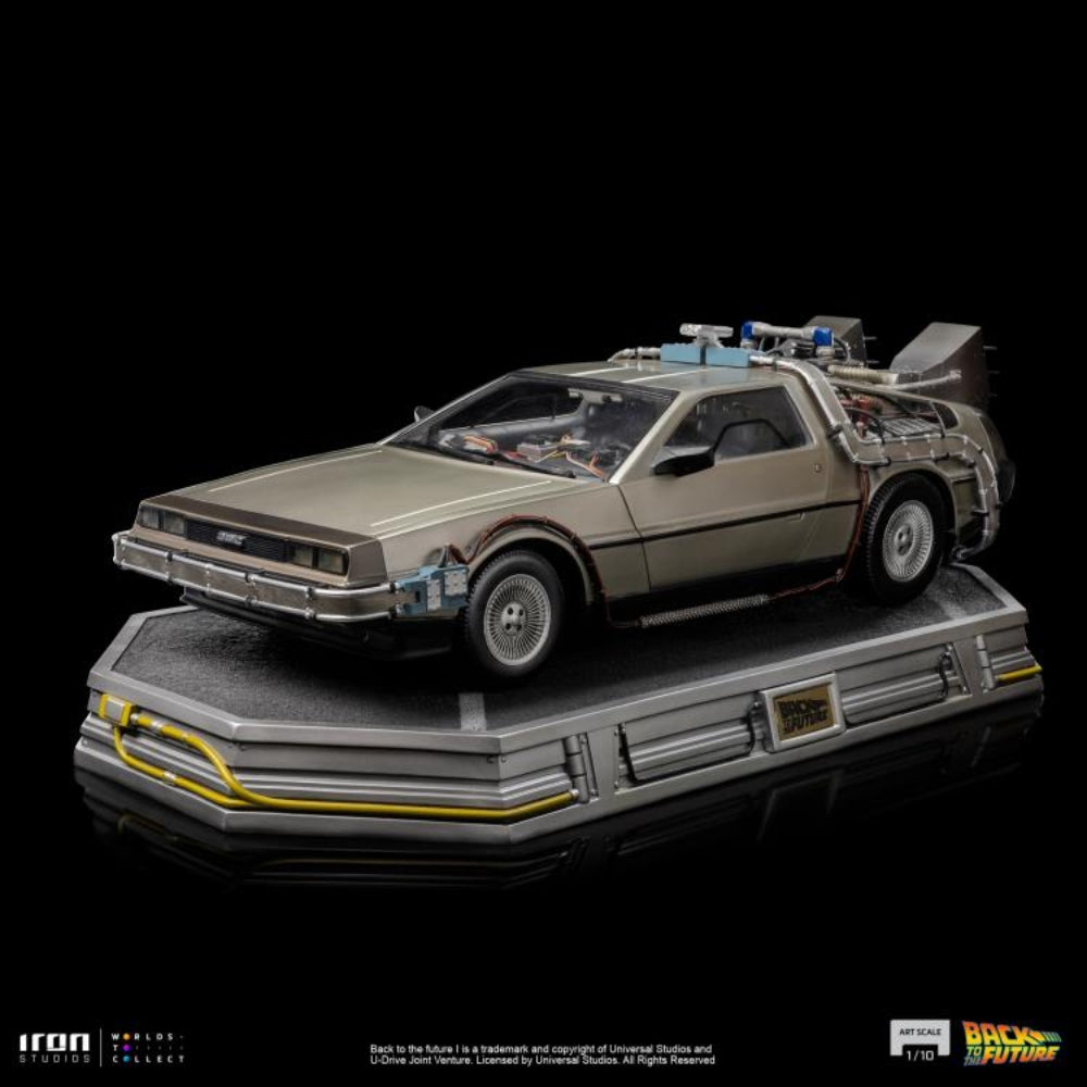 Back to the Future DeLorean 1/10 Art Scale Limited Edition Statue