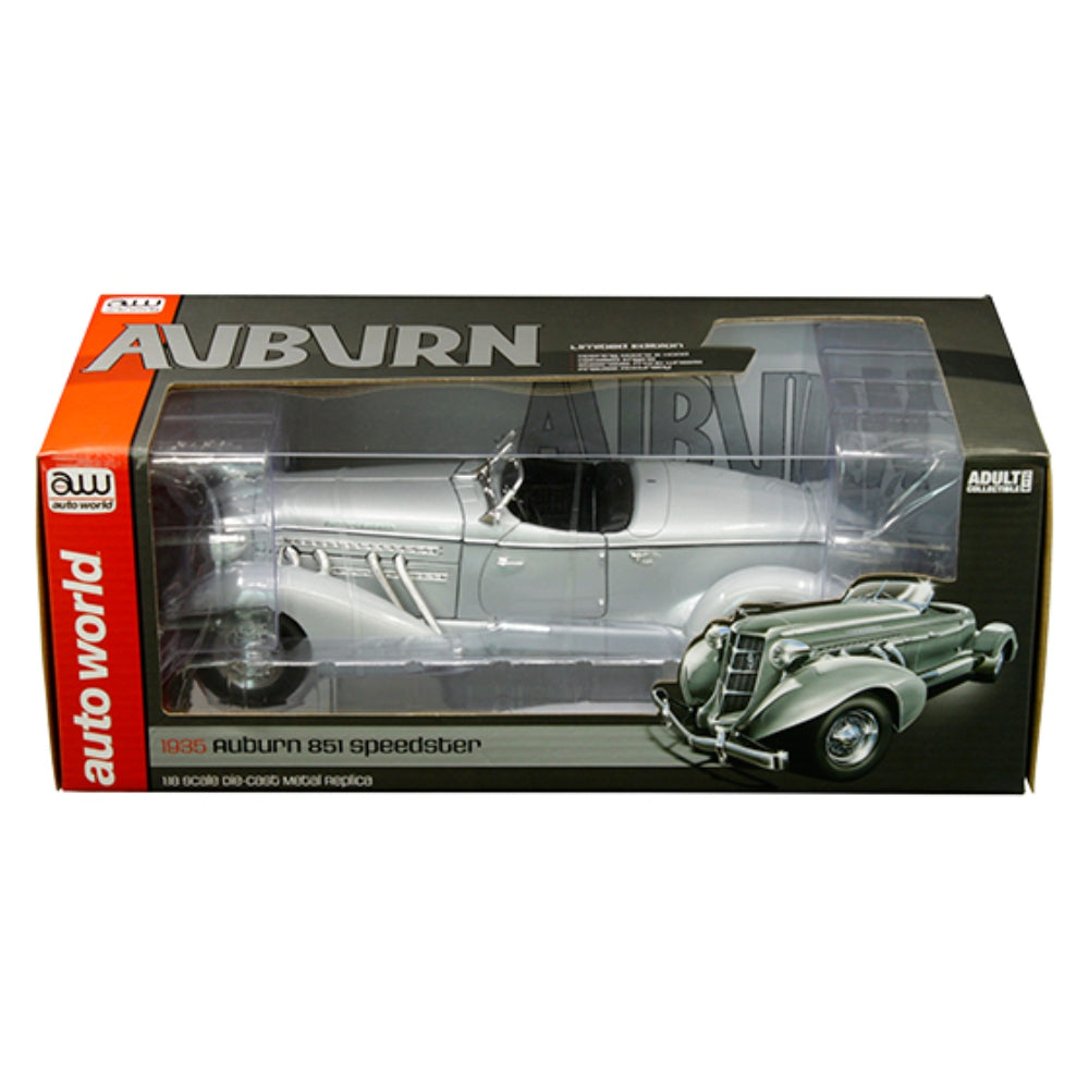 Auto World 1:18 1935 Auburn 851 Speedster – Silver