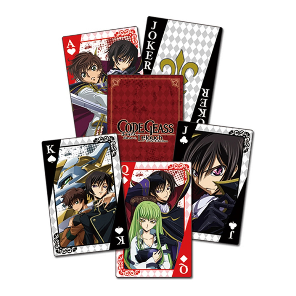 Code Geass S1 - Group Playing Cards