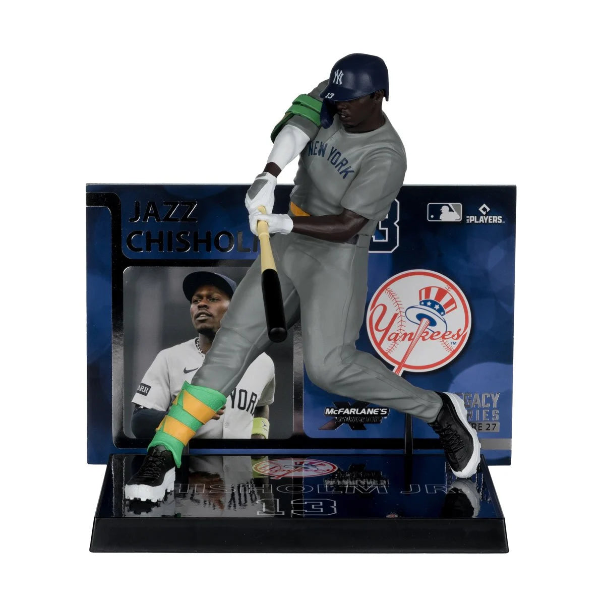 MLB SportsPicks Jazz Chisholm Jr. 7-Inch Posed Figure – New York Yankees Collectible