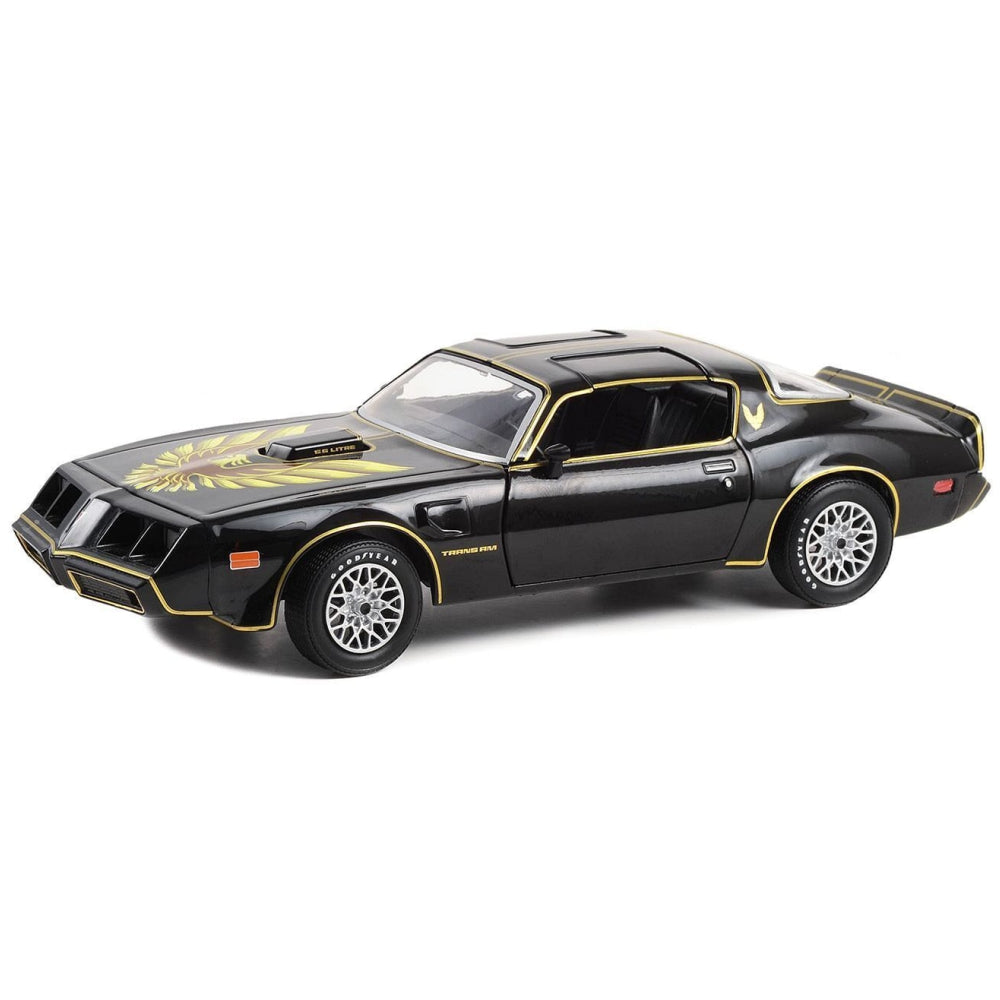 1979 Pontiac Firebird T/A Trans Am Black with Hood Phoenix "Rocky II"