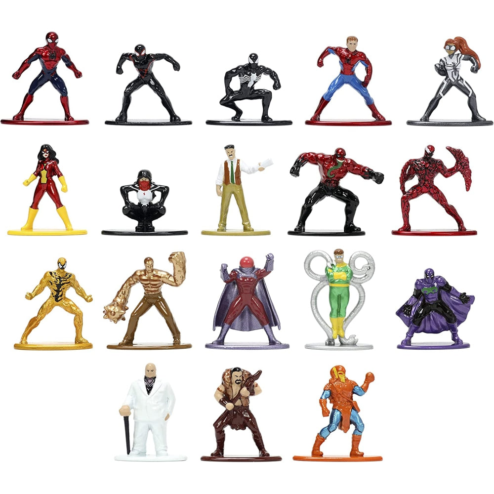 Jada Toys Marvel Spider-Man 18-Pack Series 8 Die-cast Figures