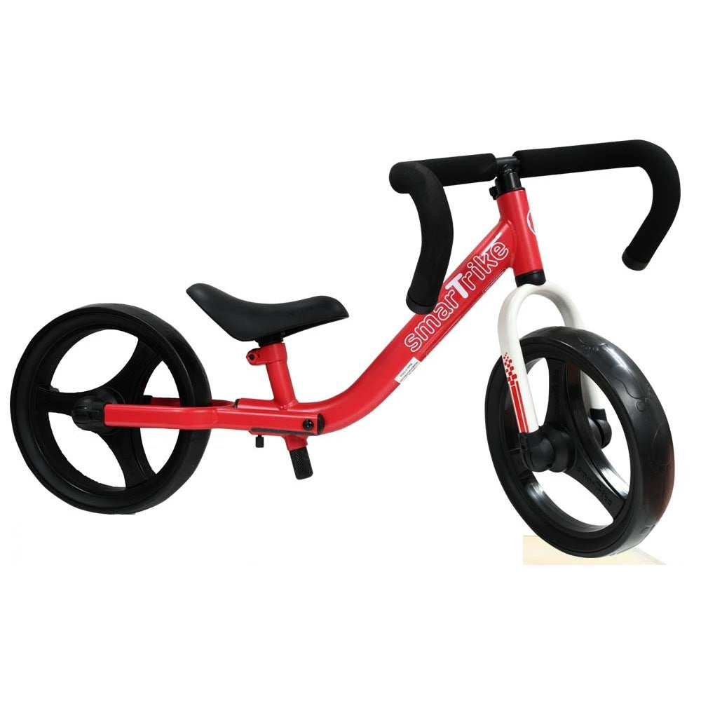 SmarTrike Red Folding Balance Bike With Safety Gear