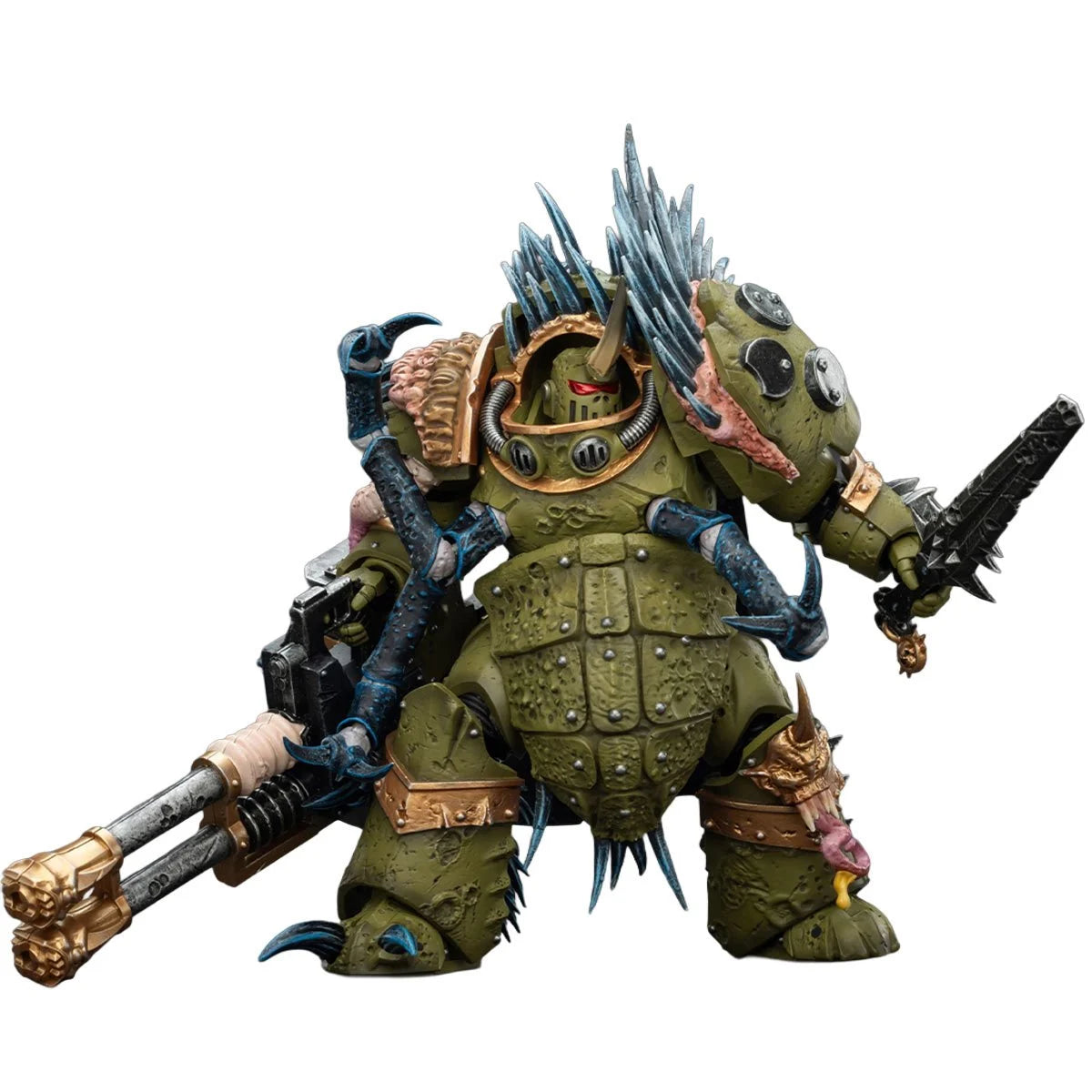 Joy Toy Warhammer 40K Death Guard Blightlord Terminator Reaper Autocannon Figure