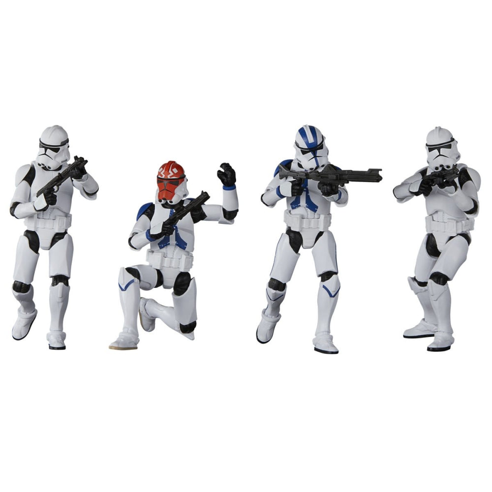 Star Wars The Vintage Collection Phase II Clone Trooper 3 3/4-Inch Action Figure 4-Pack