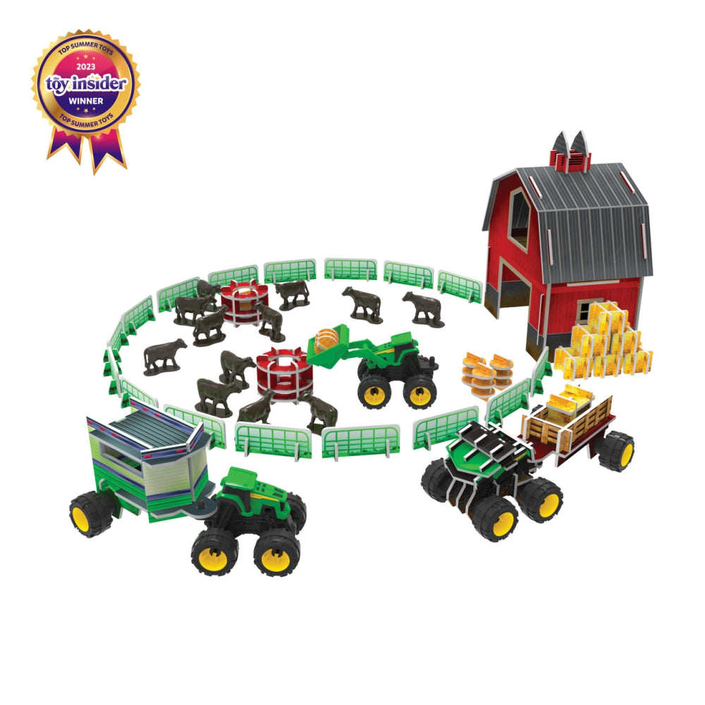 John Deere Buildable Barn Set