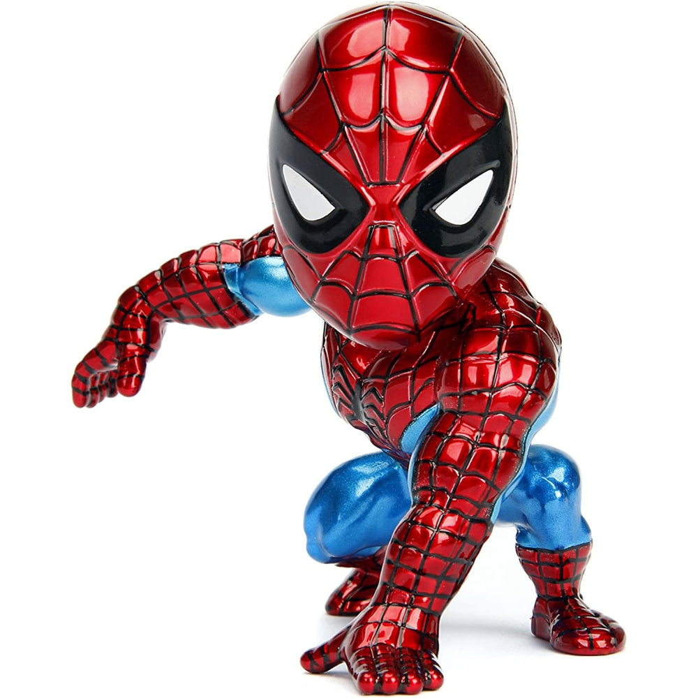 Metals Marvel Classic Spiderman Diecast Collectible Toy Figure