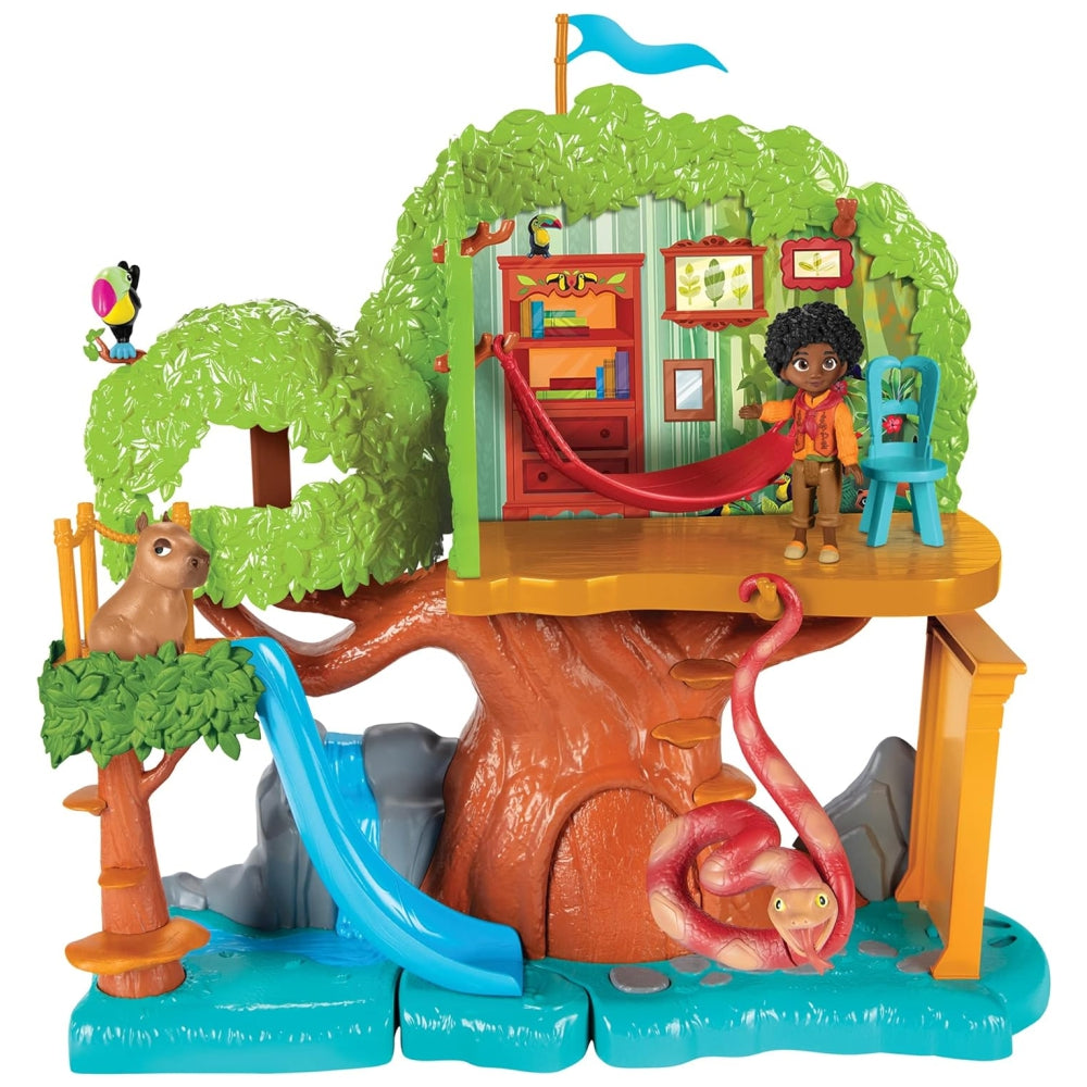 Disney Encanto Antonio&#39;s Tree House Playset with Antonio Doll Figure &amp; Animal Friends