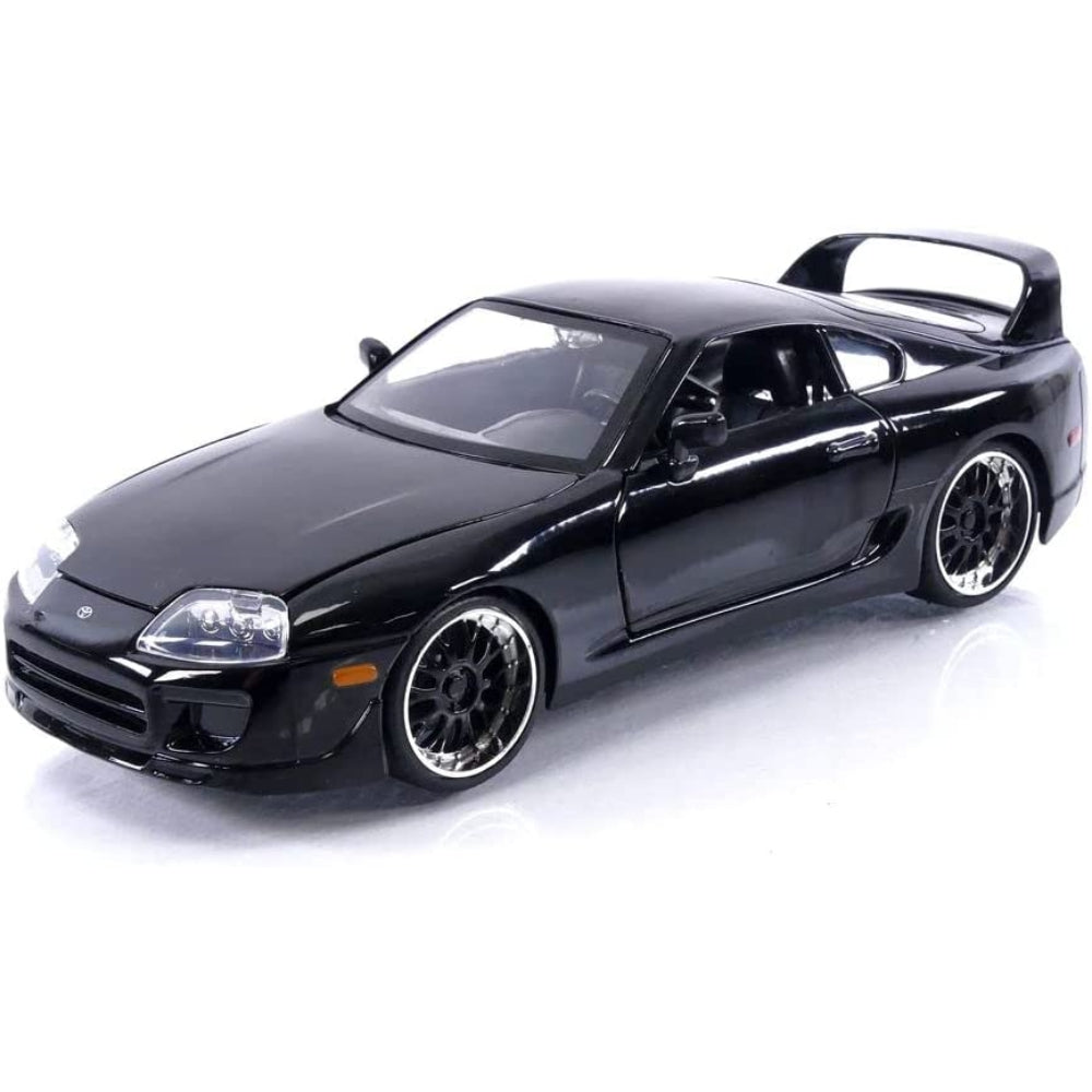 1995 Supra Black 1/24 Diecast Model Car by Jada