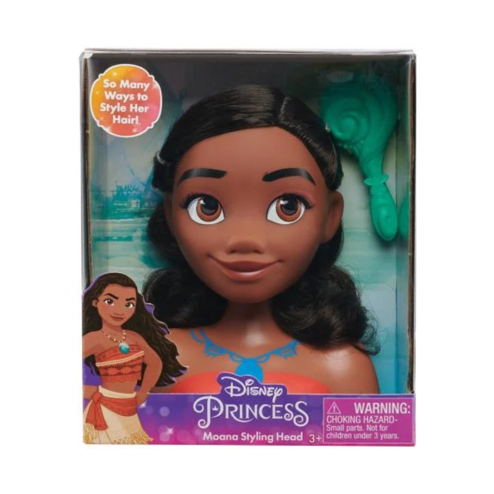 JUST PLAY DISNEY PRINCESS MOANA MINI STYLING HEAD