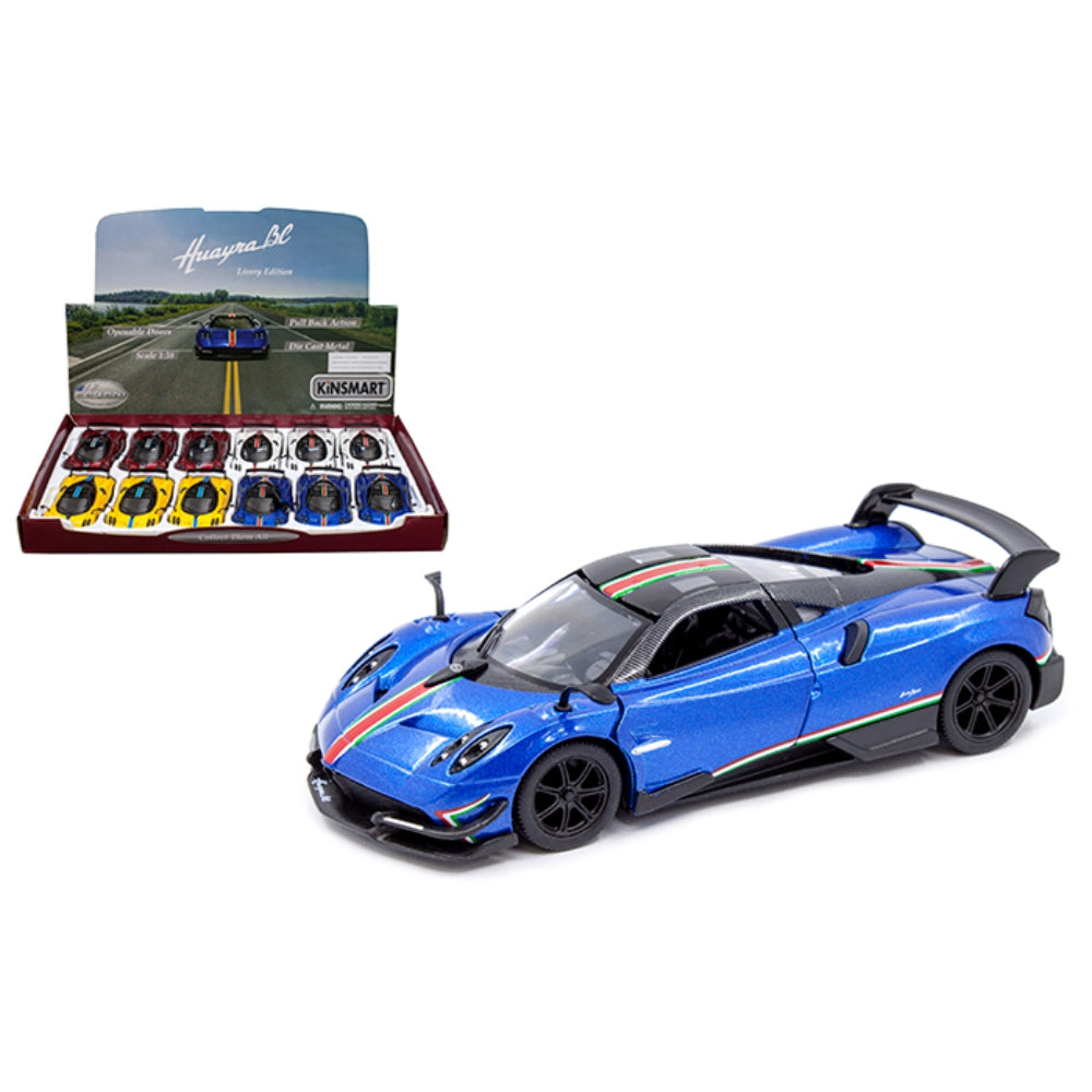 Kinsmart 1:36 2016 Pagani Huayra BC Livery Edition 5″