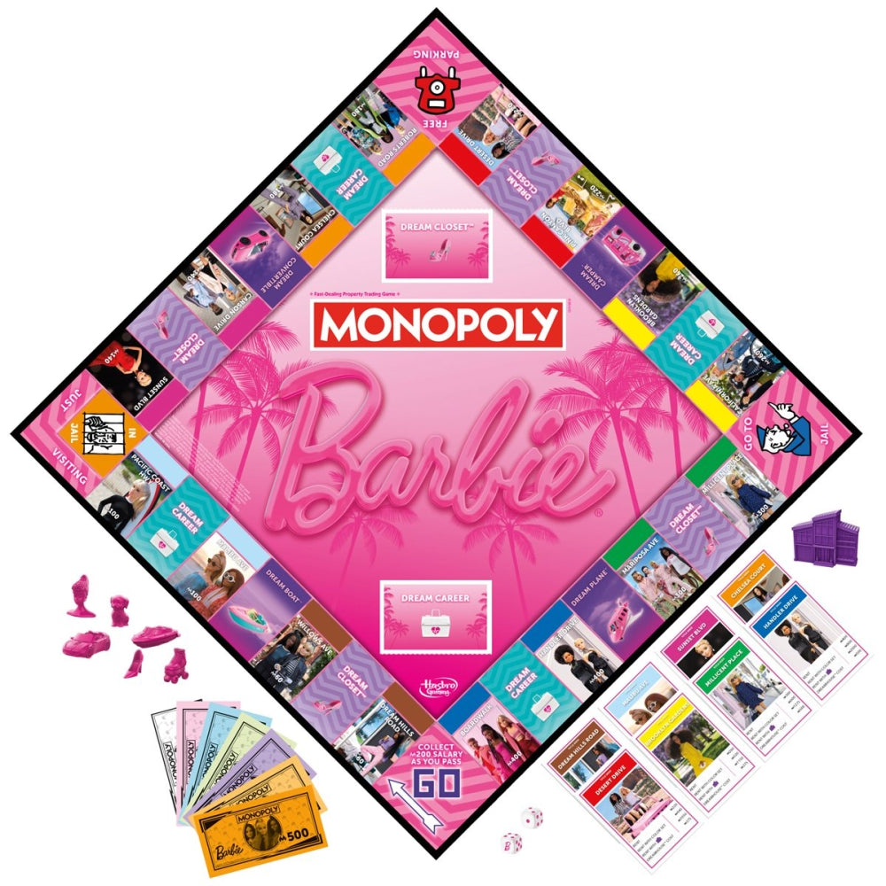 Barbie Edition Monopoly Game