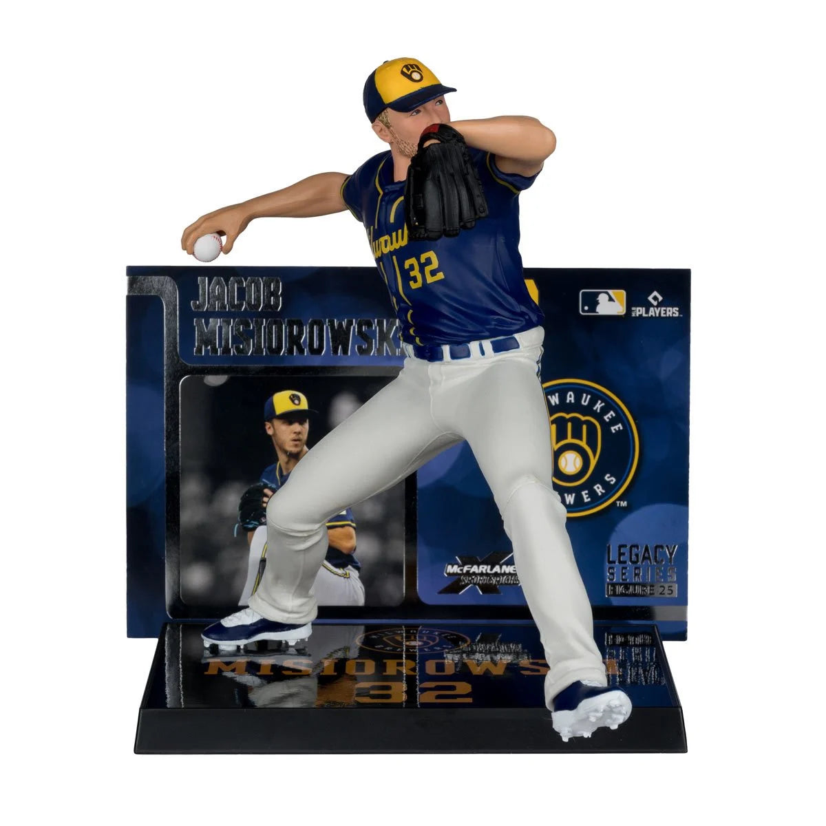 Jacob Misiorowski Brewers 7-Inch Figure – MLB SportsPicks McFarlane Pitching Collectible