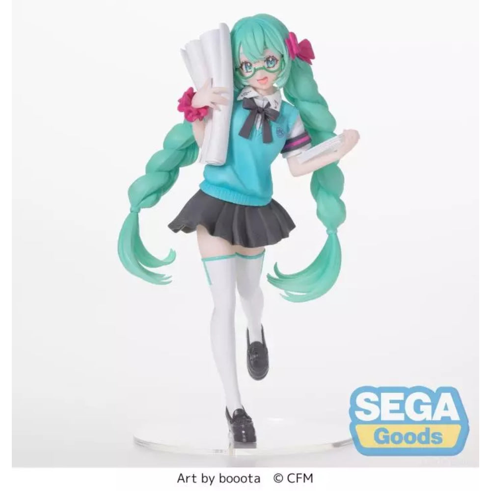 Sega Vocaloid Luminasta Hatsune Miku (16th Anniversary Booota Ver.) PVC Figure